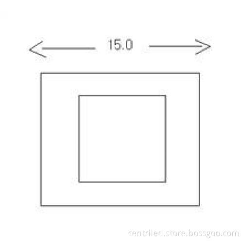12W LED Square Panel Light Practical durable